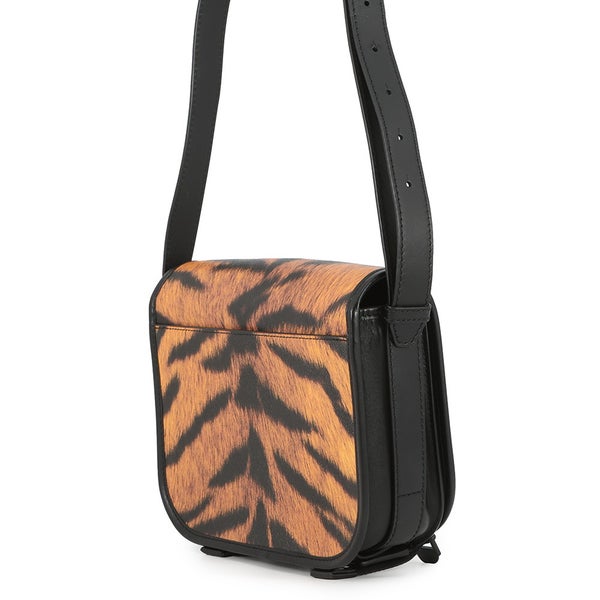 バーバリー ショルダーバッグ レオパード PVC レザー 8050873 BURBERRY 黒