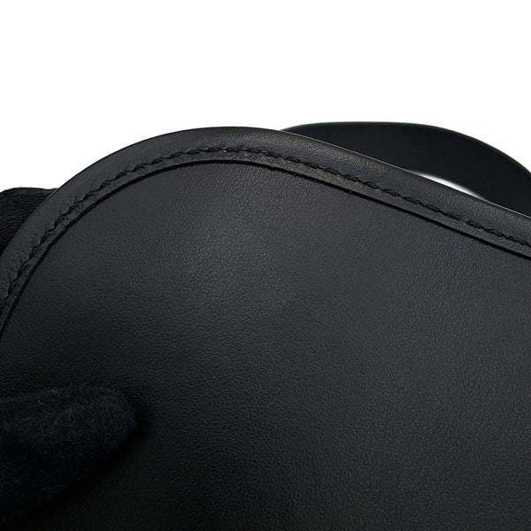 バーバリー ショルダーバッグ レオパード PVC レザー 8050873 BURBERRY 黒