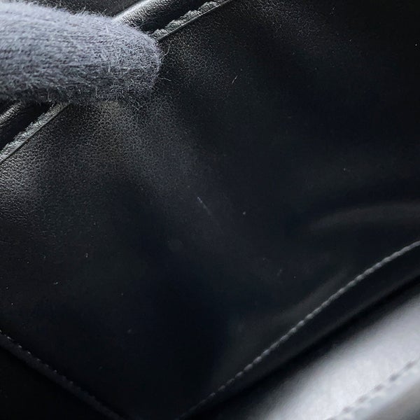 バーバリー ショルダーバッグ レオパード PVC レザー 8050873 BURBERRY 黒