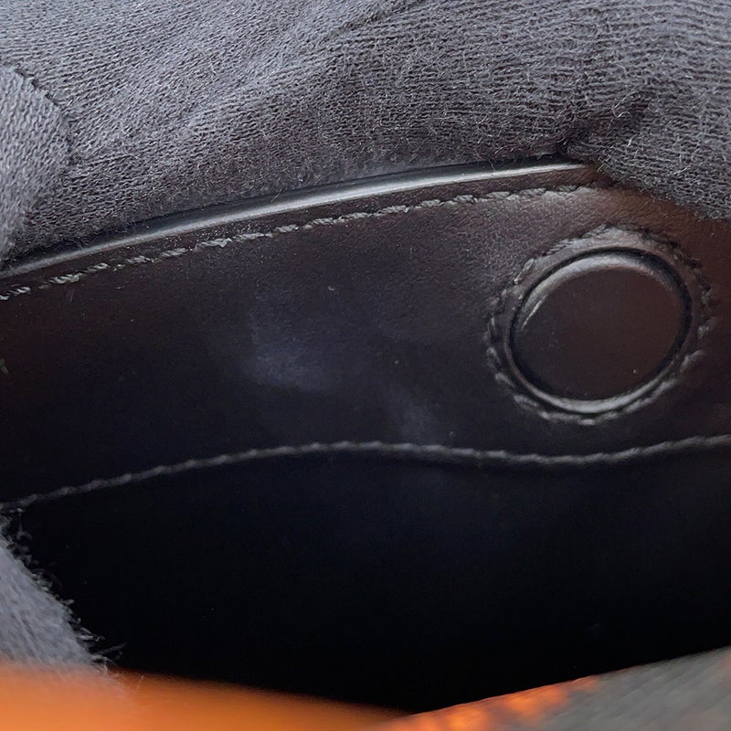 バーバリー ショルダーバッグ レオパード PVC レザー 8050873 BURBERRY 黒