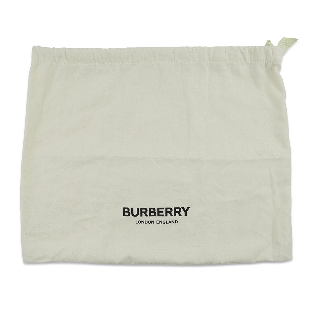 バーバリー ショルダーバッグ レオパード PVC レザー 8050873 BURBERRY 黒 BURBERRY - バーバリー ショルダーバッグ レオパード PVC レザー