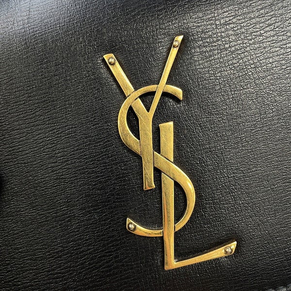 サンローランパリ チェーンウォレット サンセット カーフレザー 533026 SAINT LAURENT PARIS 財布 黒