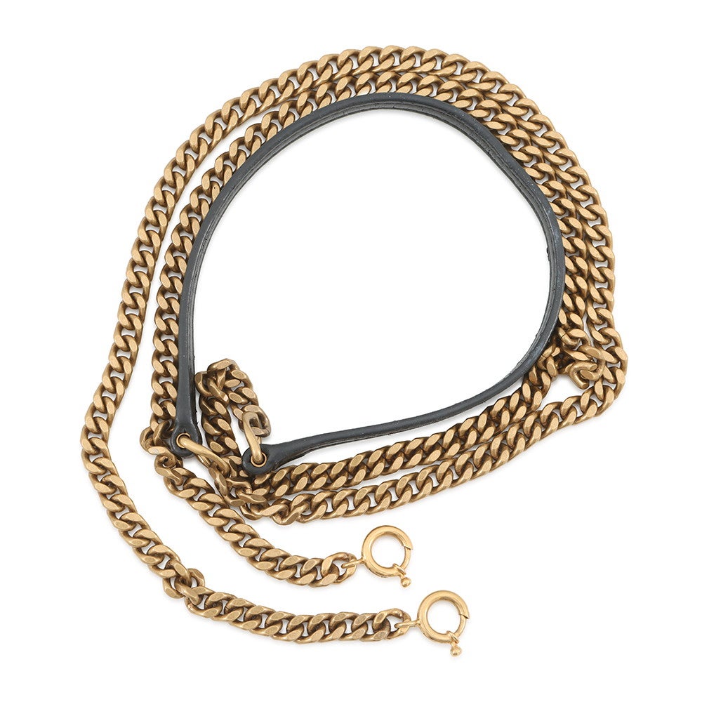SAINT LAURENT PARIS(サンローランパリ) 財布 サンセット チェーン ウォレット 533026 ネイビー 型押し加工 レザー サンローランパリ チェーンウォレット サンセット カーフレザー 533026