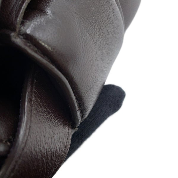 ボッテガヴェネタ ショルダーバッグ イントレチャート パデッド カセット ラムスキン 591970 BOTTEGA VENETA ブラウン