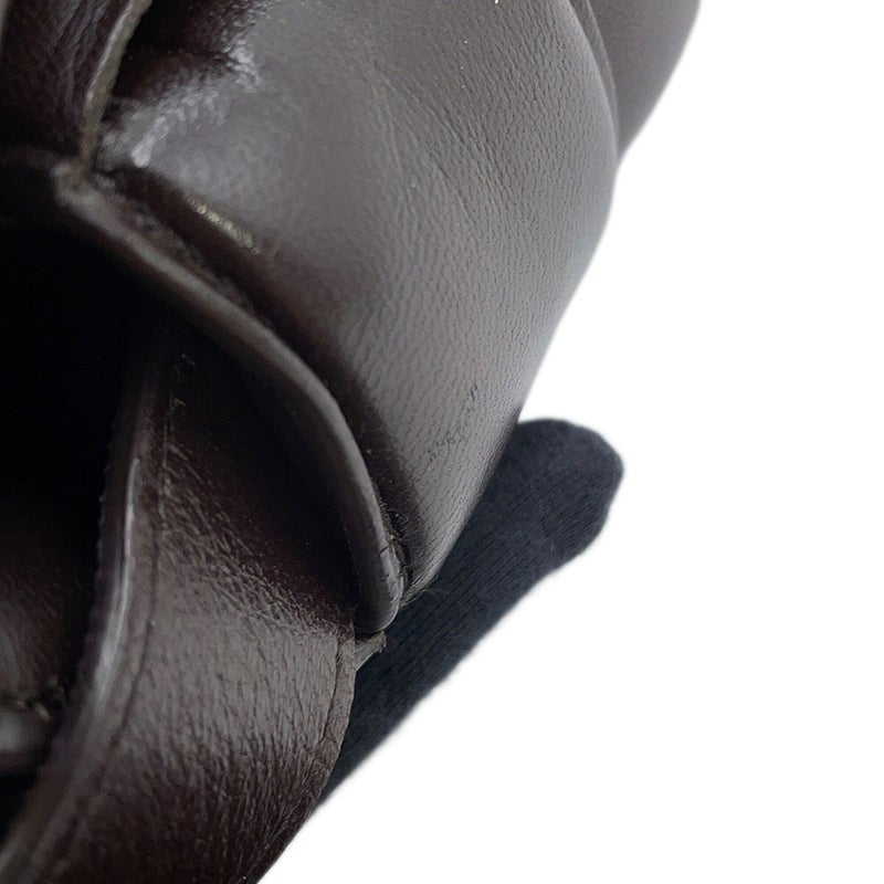 ボッテガヴェネタ ショルダーバッグ イントレチャート パデッド カセット ラムスキン 591970 BOTTEGA VENETA ブラウン