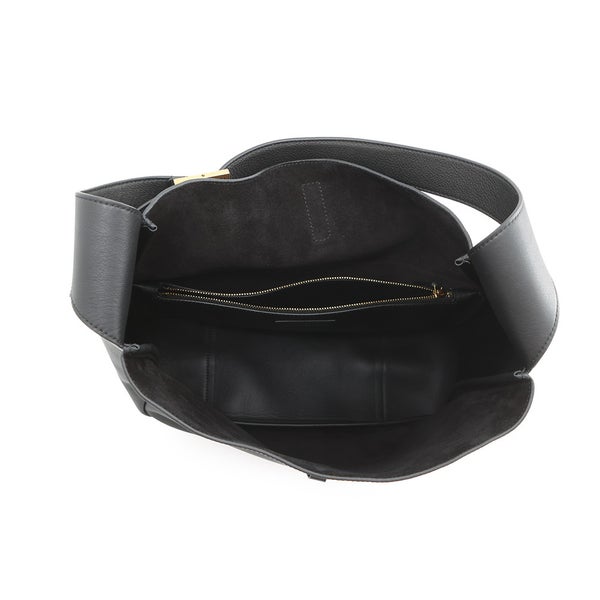 サンローランパリ ショルダーバッグ LE 5A7 ソフト ラージ カーフレザー 753837 SAINT LAURENT PARIS 黒