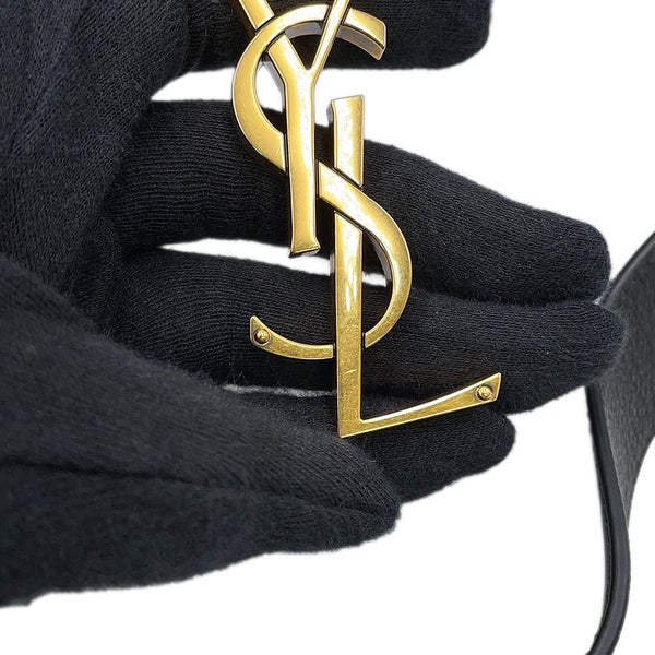 サンローランパリ ショルダーバッグ LE 5A7 ソフト ラージ カーフレザー 753837 SAINT LAURENT PARIS 黒