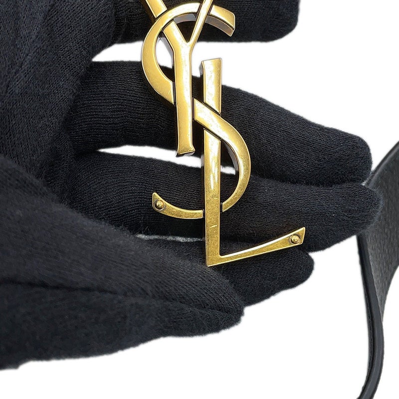 サンローランパリ ショルダーバッグ LE 5A7 ソフト ラージ カーフレザー 753837 SAINT LAURENT PARIS 黒