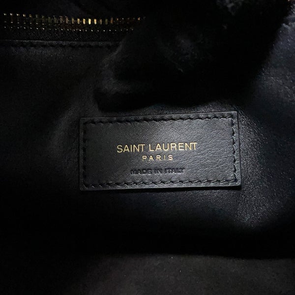 サンローランパリ ショルダーバッグ LE 5A7 ソフト ラージ カーフレザー 753837 SAINT LAURENT PARIS 黒