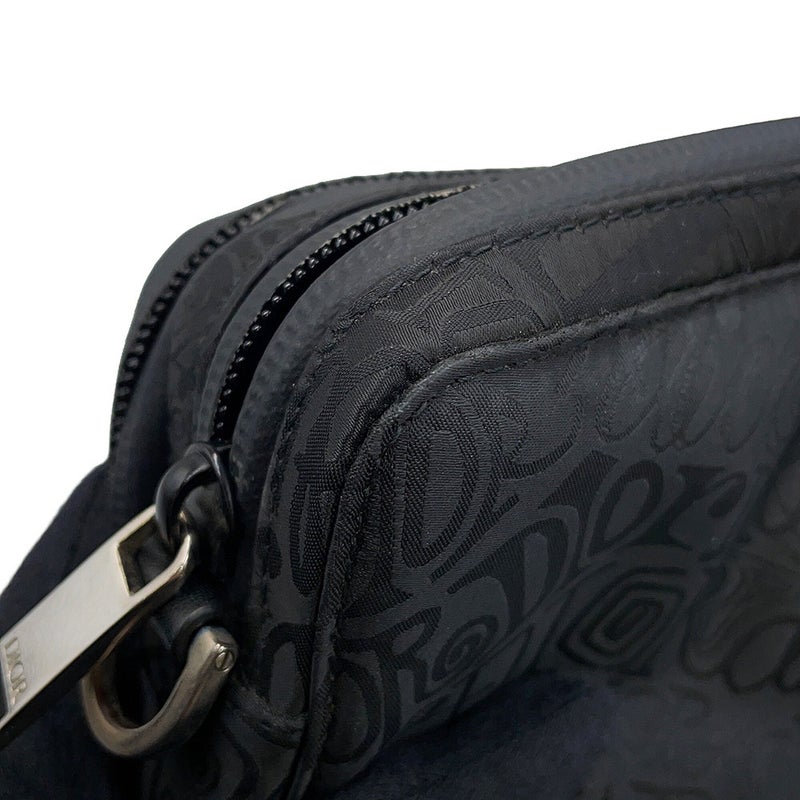 クリスチャン・ディオール ショルダーバッグ DIOR AND SHAWN STUSSY コラボ ナイロン 2PUBC237YZT Christian Dior 黒