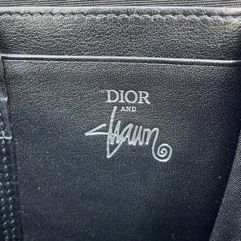 クリスチャン・ディオール ショルダーバッグ DIOR AND SHAWN STUSSY コラボ ナイロン 2PUBC237YZT Christian Dior 黒