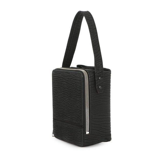 ヴァレクストラ ハンドバッグ トリックトラック レザー Valextra 黒