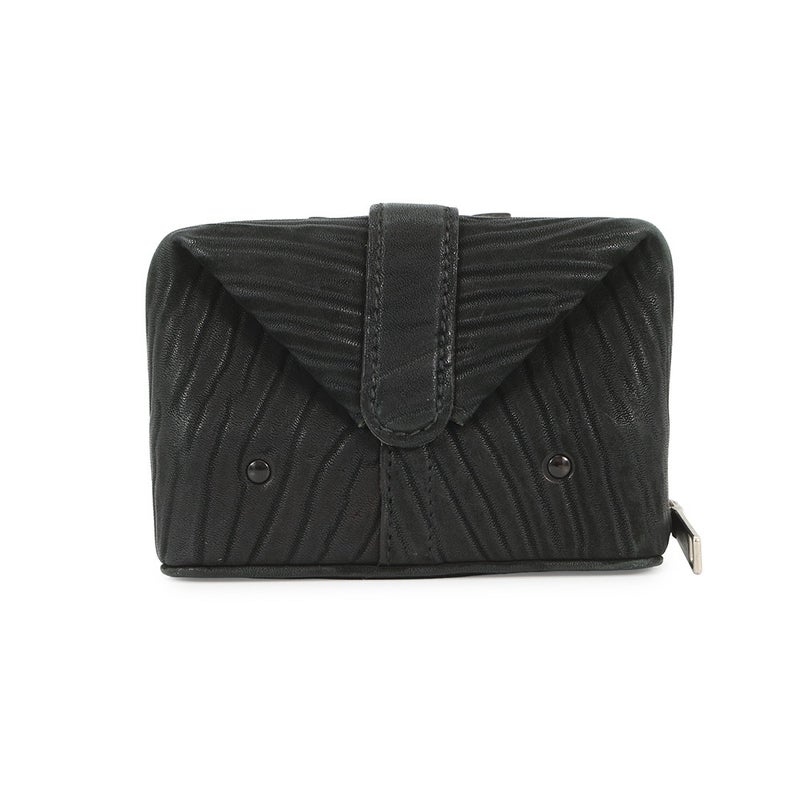 ヴァレクストラ ハンドバッグ トリックトラック レザー Valextra 黒