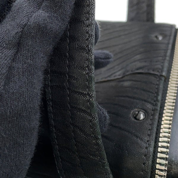 ヴァレクストラ ハンドバッグ トリックトラック レザー Valextra 黒