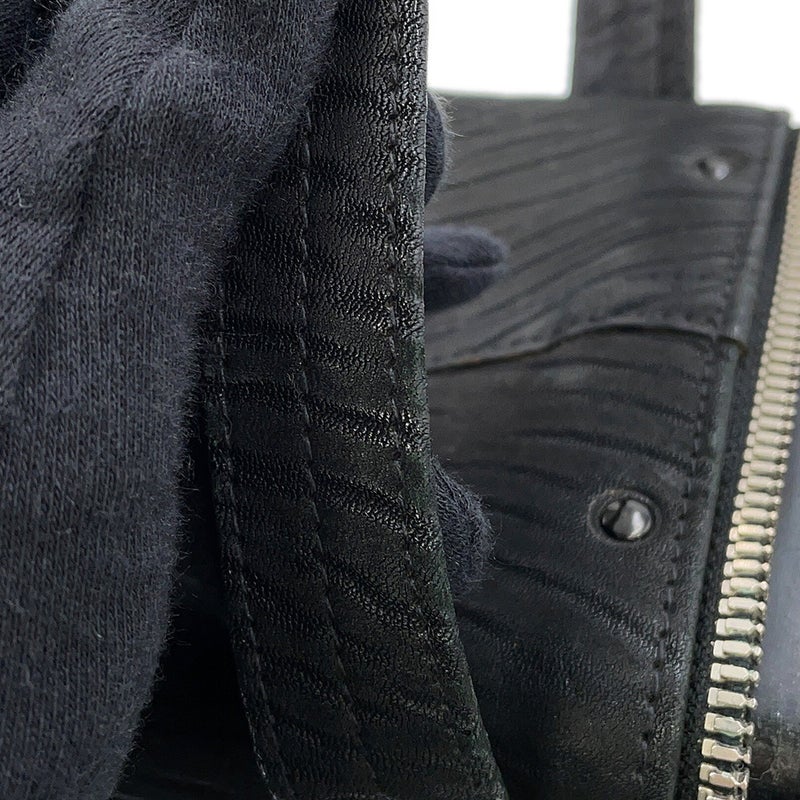 ヴァレクストラ ハンドバッグ トリックトラック レザー Valextra 黒