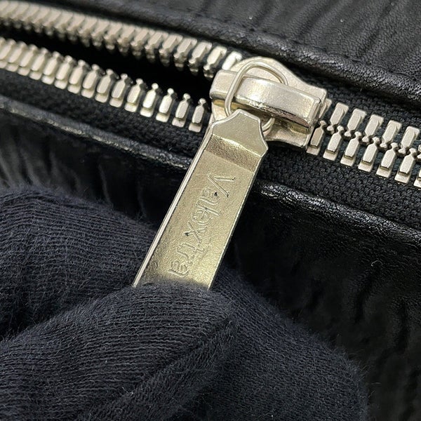 ヴァレクストラ ハンドバッグ トリックトラック レザー Valextra 黒