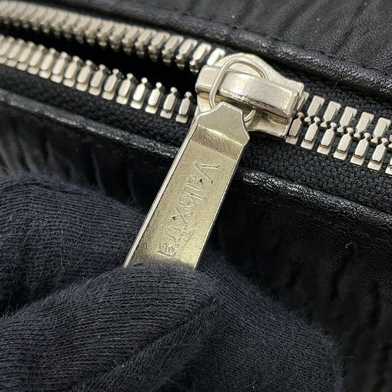 ヴァレクストラ ハンドバッグ トリックトラック レザー Valextra 黒