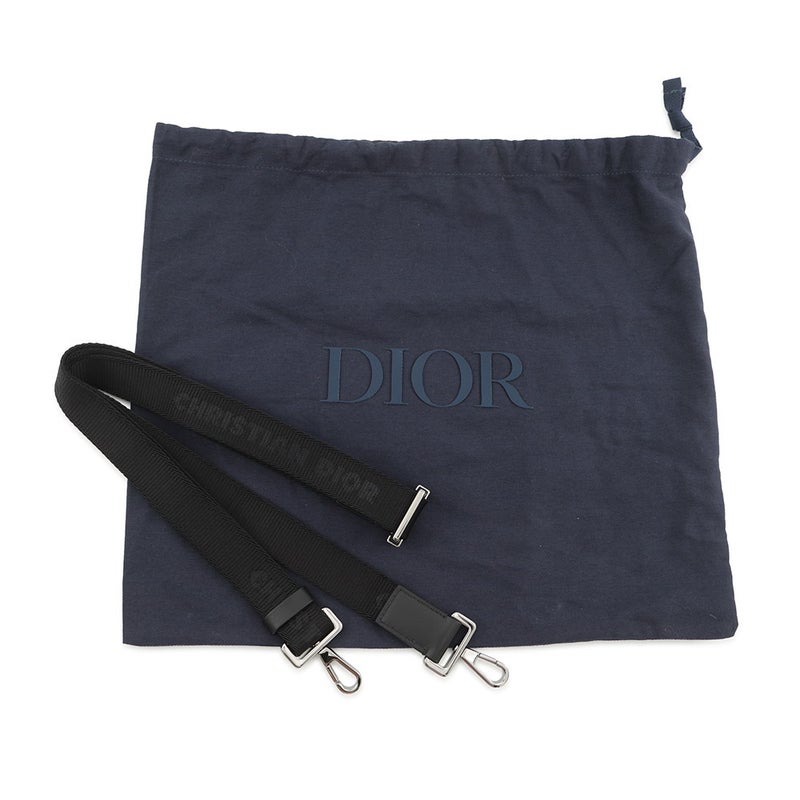 クリスチャン・ディオール ショルダーバッグ CDダイヤモンド メッセンジャーポーチ 2ESBC119DCO Christian Dior 黒