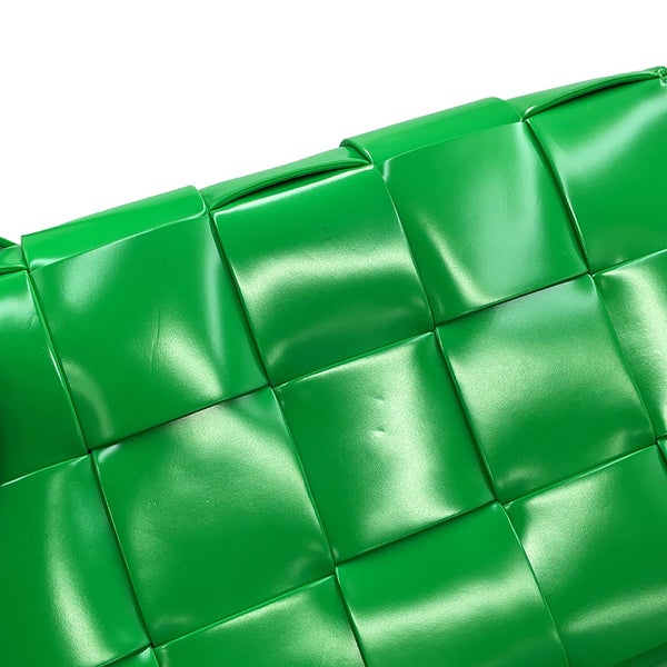 ボッテガヴェネタ ショルダーバッグ マキシイントレチャート カセット BOTTEGA VENETA グリーン