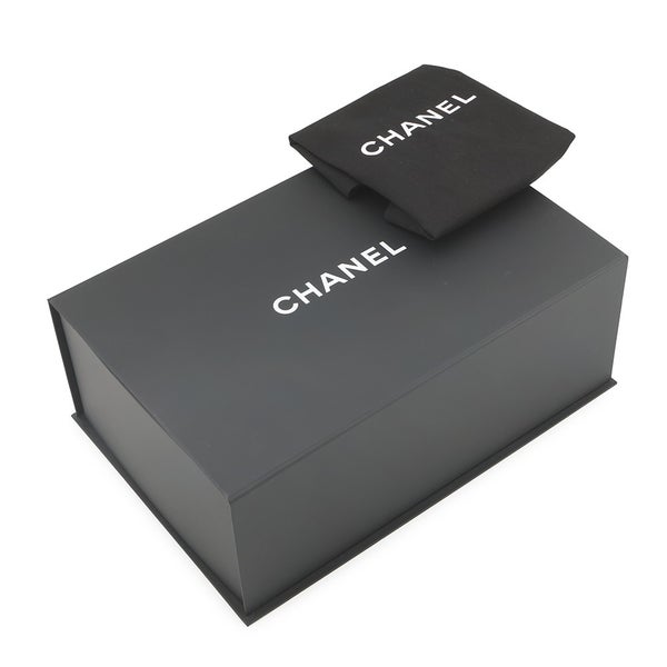 シャネル チェーンショルダーバッグ マトラッセ ココマーク トップハンドル スモール キャビアスキン AS5702 CHANEL 白