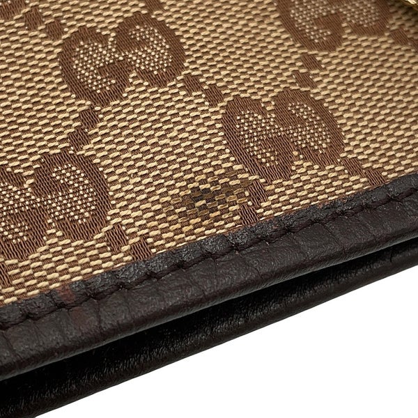 グッチ ショルダーバッグ シェリーライン ショルダーバッグ GGキャンバス レザー 144388 GUCCI バッグ