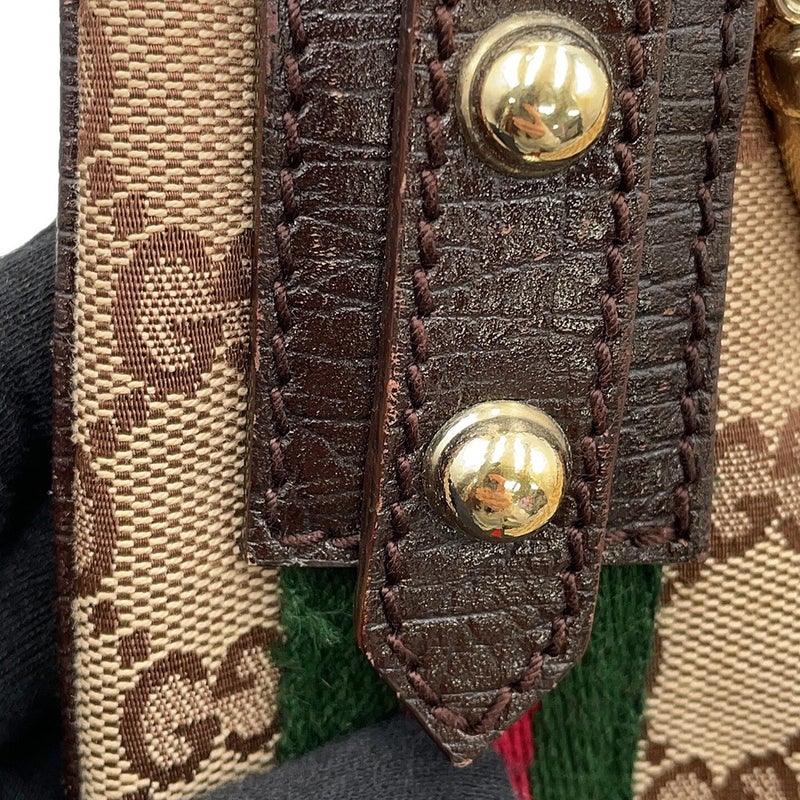 グッチ ショルダーバッグ シェリーライン ショルダーバッグ GGキャンバス レザー 144388 GUCCI バッグ