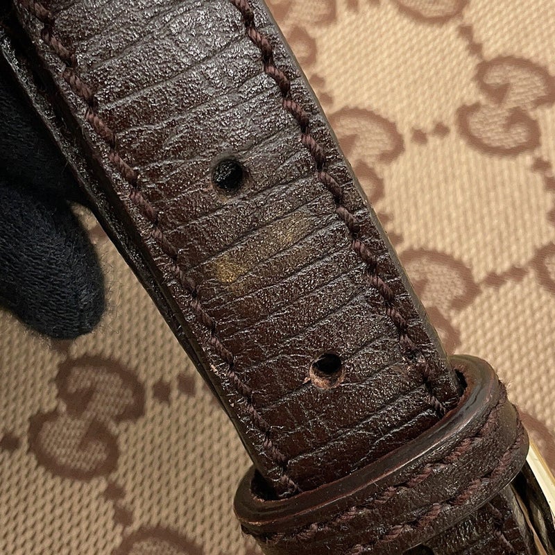 グッチ ショルダーバッグ シェリーライン ショルダーバッグ GGキャンバス レザー 144388 GUCCI バッグ