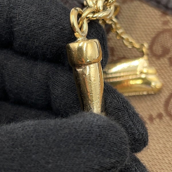 グッチ ショルダーバッグ シェリーライン ショルダーバッグ GGキャンバス レザー 144388 GUCCI バッグ