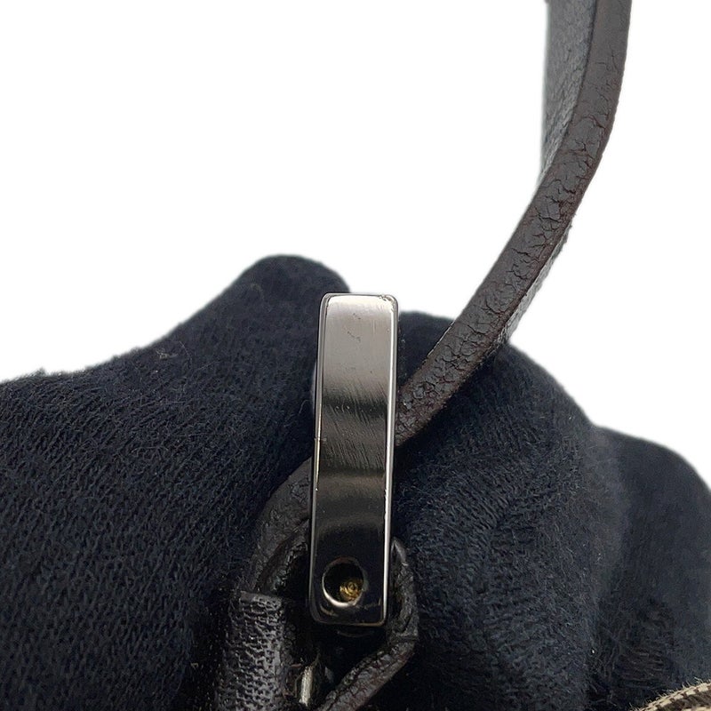 フェンディ ハンドバッグ ズッキーノ ミニ マンマバケット キャンバス/レザー 8BK005 FENDI ミニバッグ