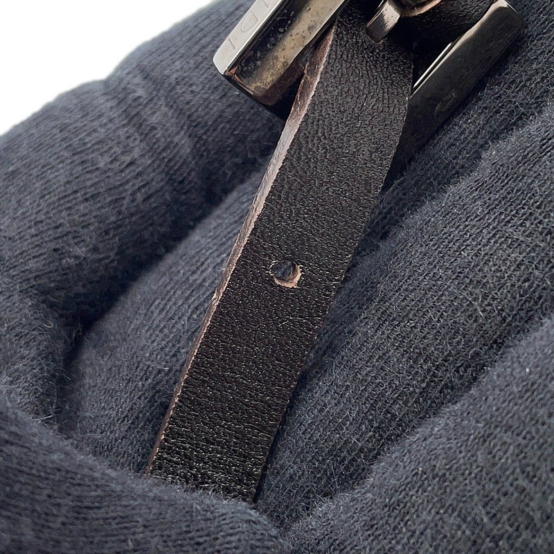 フェンディ ハンドバッグ ズッキーノ ミニ マンマバケット キャンバス/レザー 8BK005 FENDI ミニバッグ