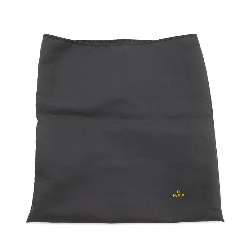 フェンディ ハンドバッグ ズッキーノ ミニ マンマバケット キャンバス/レザー 8BK005 FENDI ミニバッグ