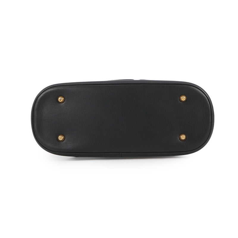 ディオール ハンドバッグ C'est Dior セディオール CDエンボス ミディアム カーフレザー M2271UBHA 2way 黒