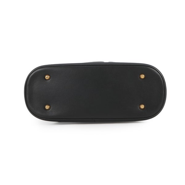 ディオール ハンドバッグ C'est Dior セディオール CDエンボス ミディアム カーフレザー M2271UBHA 2way 黒