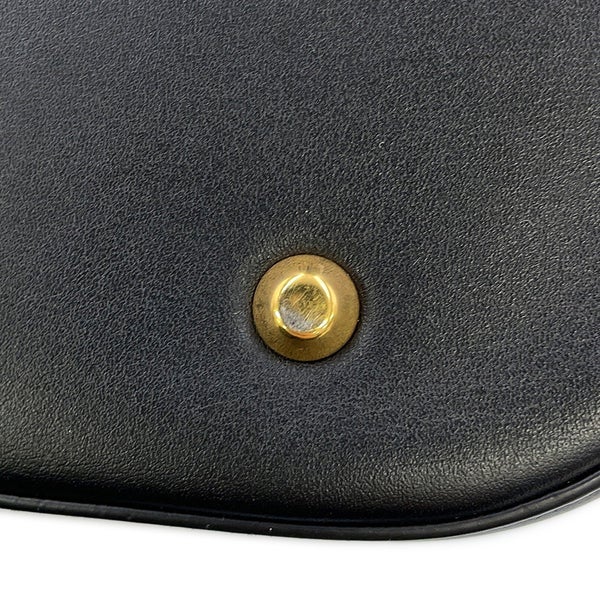 ディオール ハンドバッグ C'est Dior セディオール CDエンボス ミディアム カーフレザー M2271UBHA 2way 黒