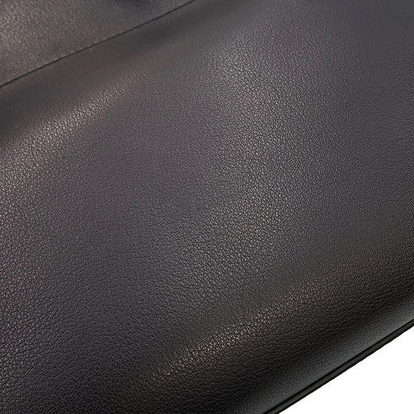 ザ ロウ ハンドバッグ ソフトマルゴー12 レザー W1586 THE ROW 2way 黒