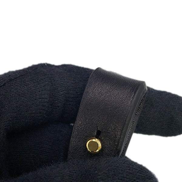 ザ ロウ ハンドバッグ ソフトマルゴー12 レザー W1586 THE ROW 2way 黒