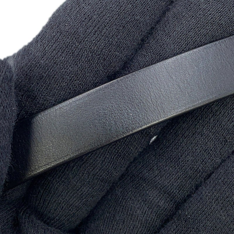 ゴヤール ショルダーバッグ ミノディエール PVC レザー GOYARD 黒