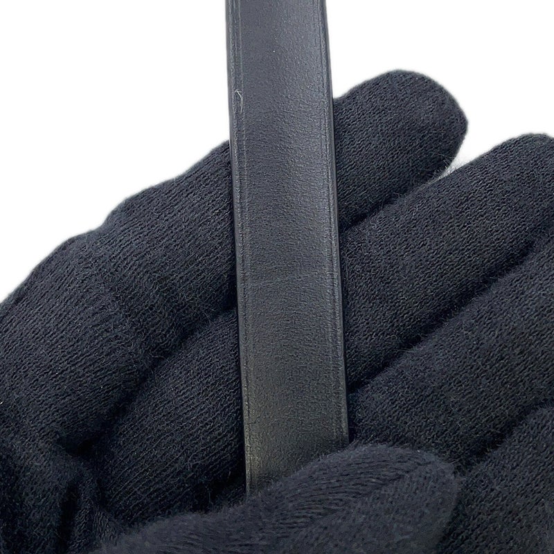 ゴヤール ショルダーバッグ ミノディエール PVC レザー GOYARD 黒