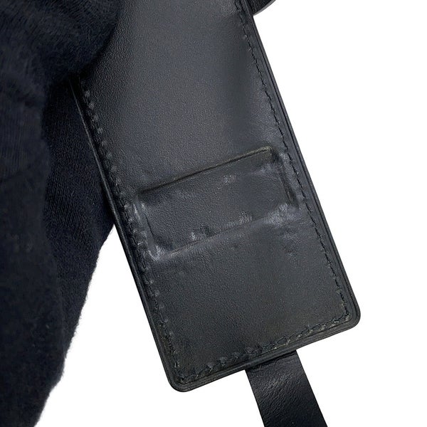 ゴヤール ショルダーバッグ ミノディエール PVC レザー GOYARD 黒