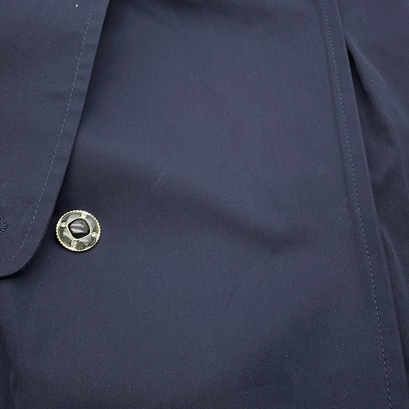 シャネル ジャケット トレンチコート ショート丈 コットン シルク レディースサイズ34 P80388 CHANEL アウター