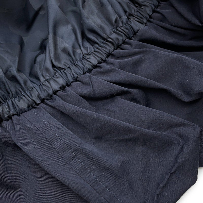 シャネル ジャケット トレンチコート ショート丈 コットン シルク レディースサイズ34 P80388 CHANEL アウター