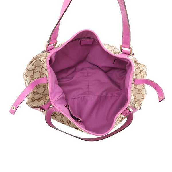 グッチ ショルダーバッグ アビー GGキャンバス レザー 130736 GUCCI トートバッグ