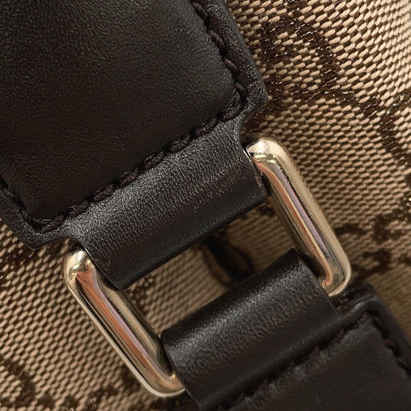 グッチ ハンドバッグ ミニボストンバッグ GGキャンバス レザー 272375 GUCCI バッグ アウトレット品