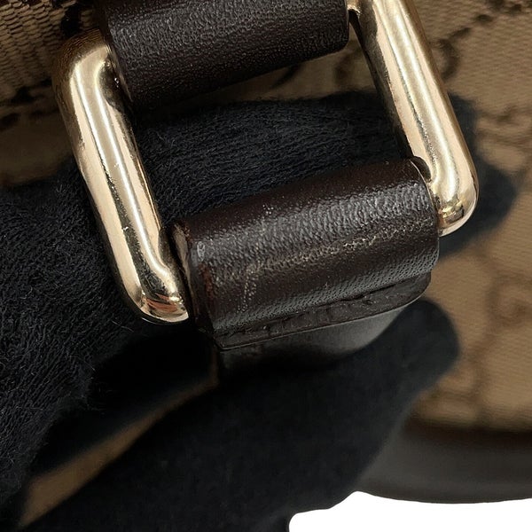 グッチ ハンドバッグ ミニボストンバッグ GGキャンバス レザー 272375 GUCCI バッグ アウトレット品
