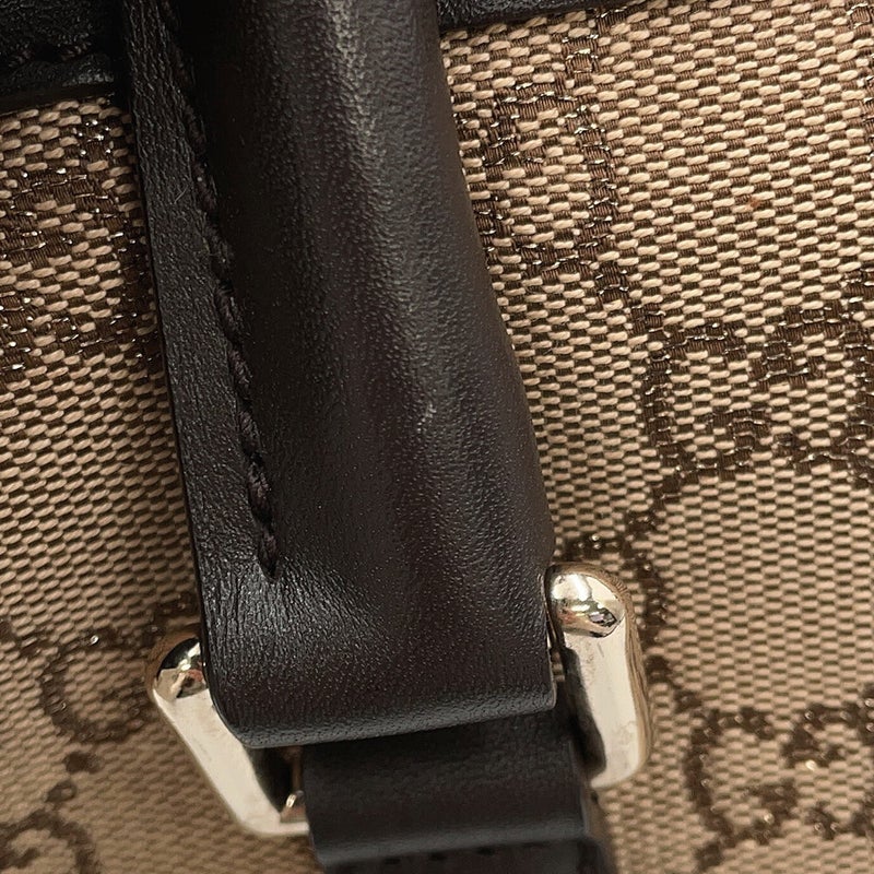 グッチ ハンドバッグ ミニボストンバッグ GGキャンバス レザー 272375 GUCCI バッグ アウトレット品