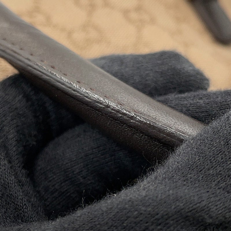 グッチ ハンドバッグ ミニボストンバッグ GGキャンバス レザー 272375 GUCCI バッグ アウトレット品