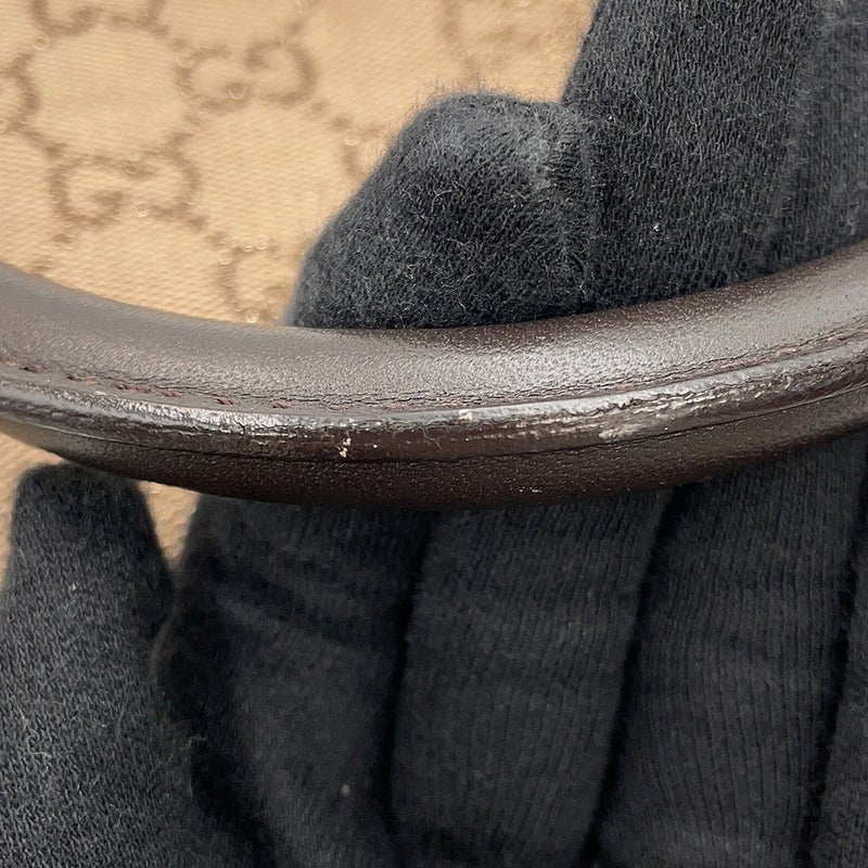 グッチ ハンドバッグ ミニボストンバッグ GGキャンバス レザー 272375 GUCCI バッグ アウトレット品