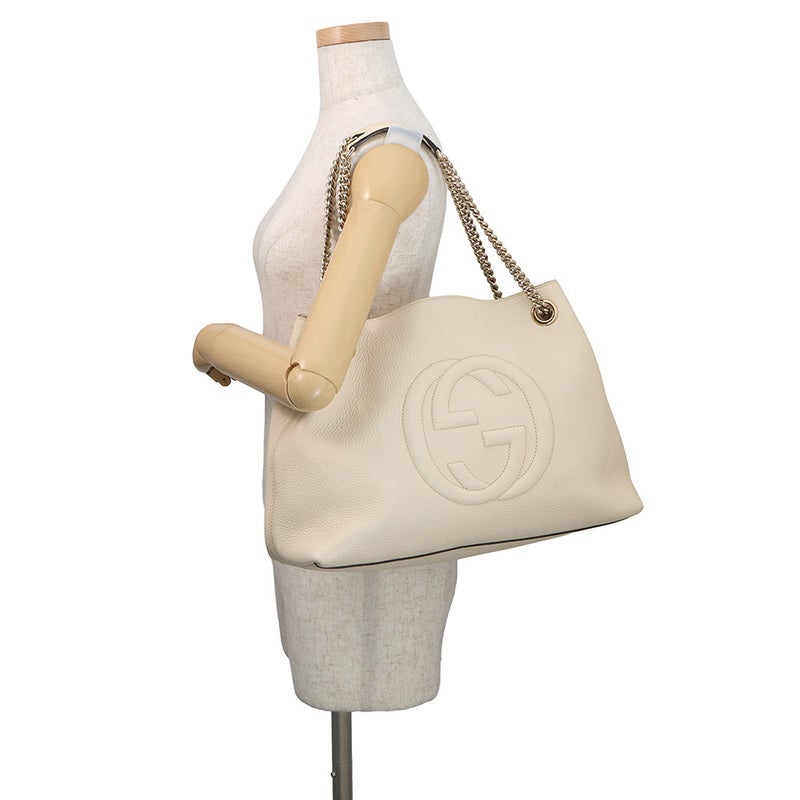 グッチ トートバッグ ソーホー インターロッキングG レザー 536196 GUCCI バッグ アウトレット品