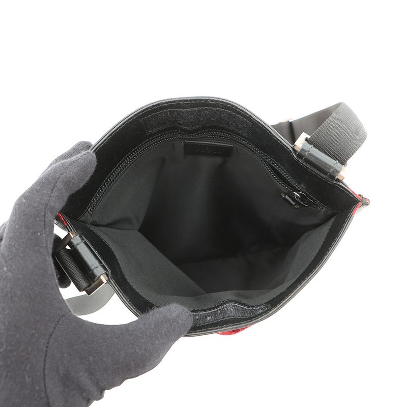 グッチ ショルダーバッグ GGキャンバス レザー 0190348 GUCCI 黒