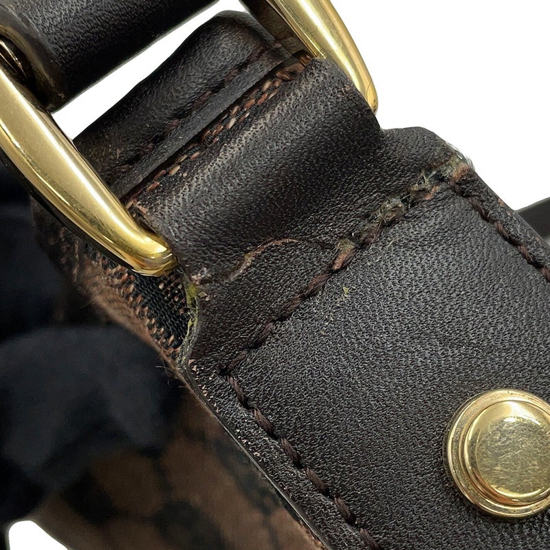 グッチ ショルダーバッグ GGキャンバス レザー 272400 GUCCI アウトレット品